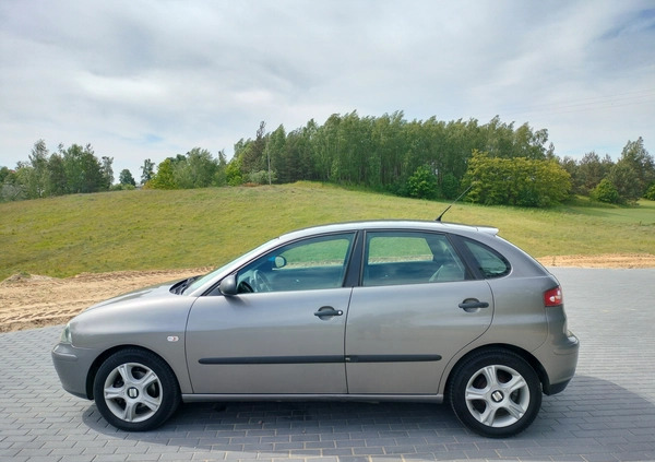 Seat Ibiza cena 7500 przebieg: 186700, rok produkcji 2004 z Brodnica małe 79